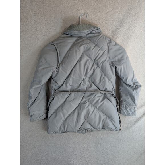 Vintage 1st Down Goose Down Puffer Jacket Light Blue Women's Medium Made USA - Picture 2 of 16